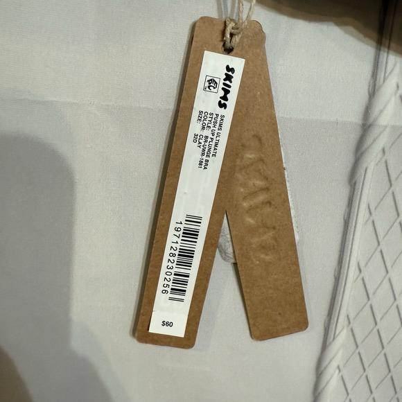 Skims Ultimate Push Up Plunge Bra in Clay Size 32D NWT $60 - Picture 6 of 11